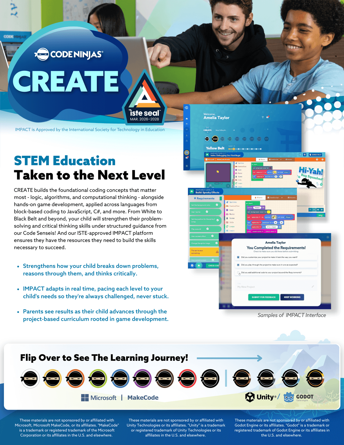 Code Ninjas Game Development Pathway