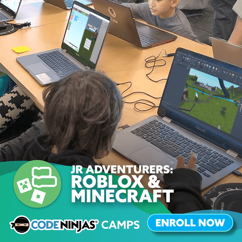 JR Roblox and Minecraft